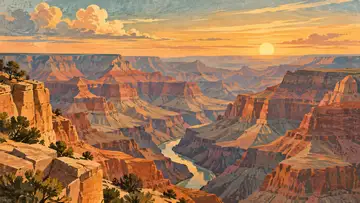 7 Natural Wonders of the World wallpaper collection preview